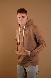 Cascade sweat à capuche de couleur mocha